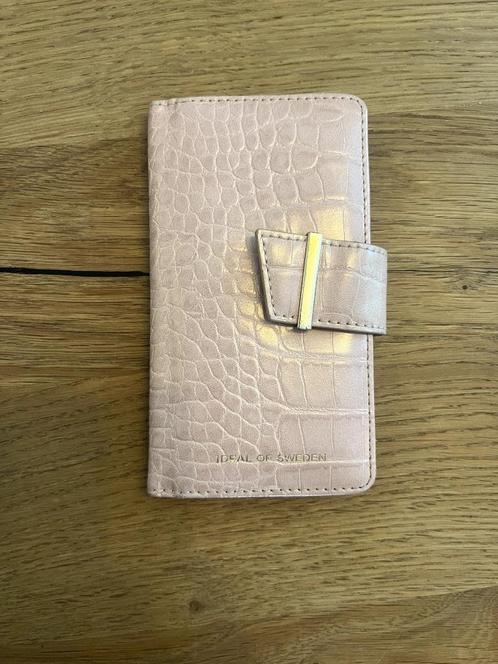 IDEAL OF SWEDEN - Phone Wallet iPhone 12 Mini Rose Croco, Telecommunicatie, Mobiele telefoons | Hoesjes en Screenprotectors | Apple iPhone
