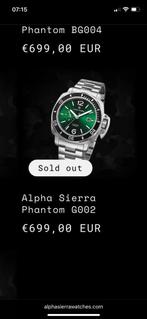 Montre alpha sierra phantom g002, Handtassen en Accessoires, Horloges | Heren, Ophalen