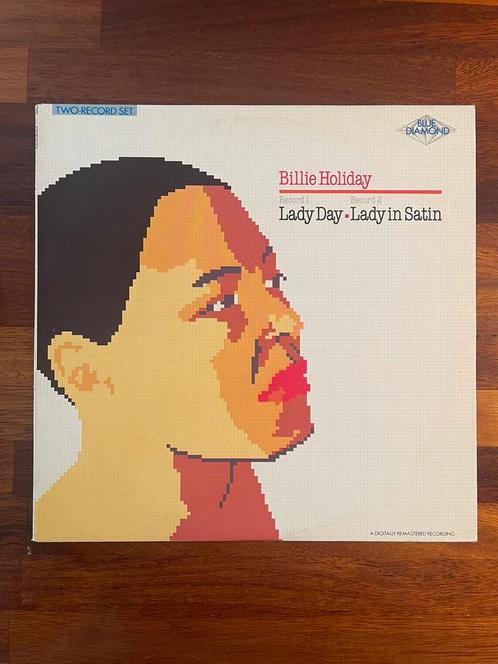 Billie Holiday Lady Day / Lady in Satin dubbel LP, CD & DVD, Vinyles | Jazz & Blues, Comme neuf, Enlèvement ou Envoi