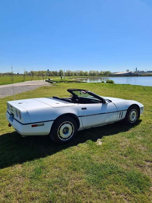 Corvette C4 1986 ! Doit partir !, Autos, Chevrolet, Particulier, Corvette, Essence, Cabriolet, 2 portes, Automatique, Blanc, Noir