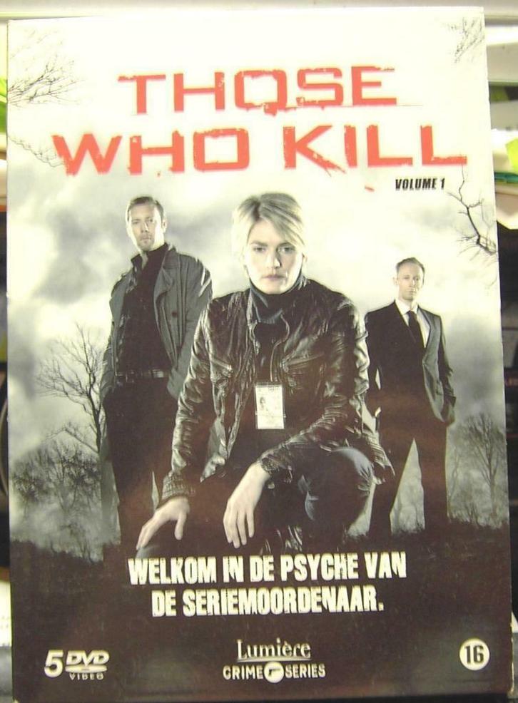 Those who kill, volume 1, 5 DVD, Cd's en Dvd's, Dvd's | Tv en Series, Zo goed als nieuw, Actie en Avontuur, Boxset, Ophalen of Verzenden