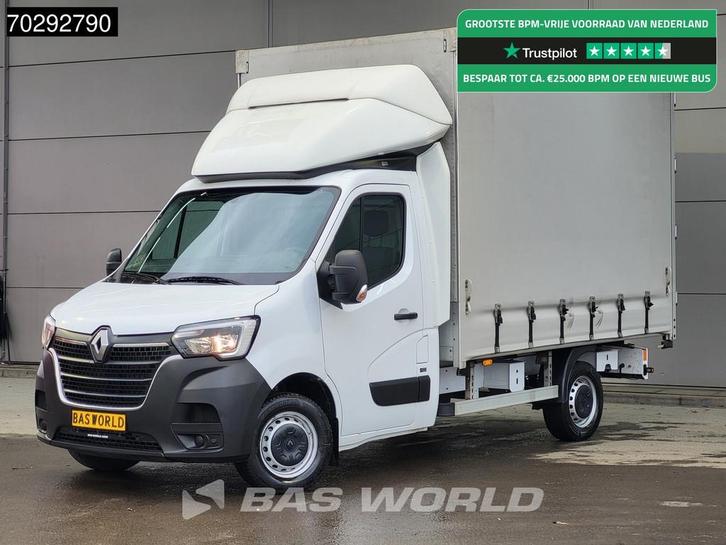 Renault Master 145PK Schuifzeilen Achterdeuren Bakwagen LED, Auto's, Bestelwagens en Lichte vracht, Bedrijf, Te koop, Airconditioning