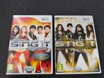 Lot van 2 Nintendo Wii spelletjes Disney Sing It, Enlèvement ou Envoi, Utilisé