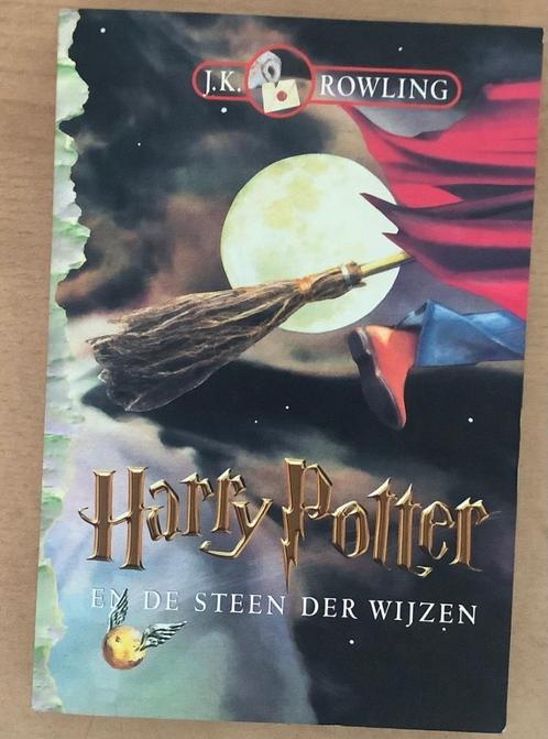 Boek Harry Potter en de Steen der Wijzen, Boeken, Fantasy, Gelezen, Ophalen of Verzenden