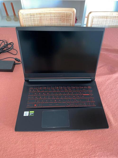 MSI Gaming GF, Computers en Software, Windows Laptops, Zo goed als nieuw, 15 inch, SSD, 2 tot 3 Ghz, 16 GB, Azerty, Met videokaart