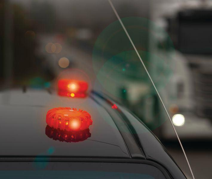 Magnetische gevarenlampen voor de signalisatie van wegen, Autos : Pièces & Accessoires, Éclairage, Enlèvement