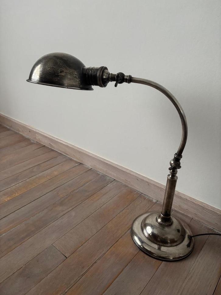 Leeslamp antiek, Huis en Inrichting, Lampen | Vloerlampen, Gebruikt, Ophalen