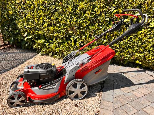 Top grasmaaier AL-KO zelftrekker, Tuin en Terras, Grasmaaiers, Gebruikt, Benzine-grasmaaier, 50 cm of meer, Cirkelmaaier, Mulchfunctie
