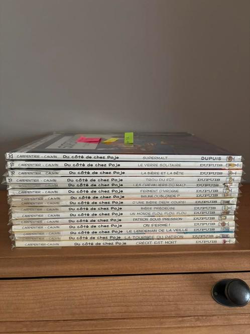 Du Coté de chez Poje 15BD(!!3BD Dessin+Signé!!) !!!E.O!!!, Boeken, Stripverhalen, Gelezen, Meerdere stripboeken, Ophalen