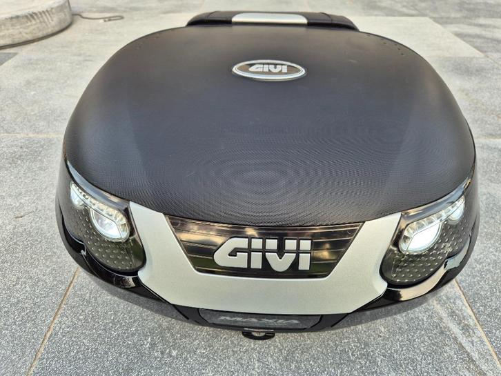 Topkoffer GIVI E55 Maxia 3, Motoren, Accessoires | Koffers en Tassen, Gebruikt, Ophalen