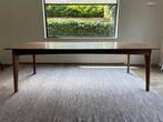 Eettafel notenhout ETHNICRAFT, Huis en Inrichting, Ophalen, Gebruikt, 100 tot 150 cm, 200 cm of meer