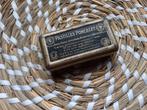petite boîte en fer blanc Pastilles Poncette, Collections, Boîte en métal, Enlèvement ou Envoi, Utilisé, Autre, Autres marques
