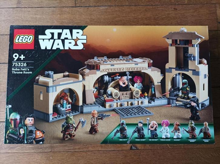 Lego 75326 Star Wars La salle du trône de Boba fett scellé, Kinderen en Baby's, Speelgoed | Duplo en Lego, Nieuw, Lego, Complete set