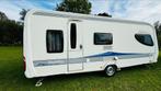 Caravan Hobby 560 KMFE LA VITA (luxe versie) 6pers, Caravans en Kamperen, Rondzit, Hobby, Dwars-stapelbed, Particulier