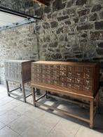 laden-systeemkasten eikenhout, Ophalen