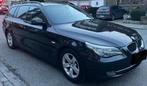 BMW 520D/2009/Euro5/Navi/Cruise/Leder, Auto's, BMW, Euro 5, Achterwielaandrijving, 140 g/km, Zwart