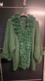 Groene gilet met lange mouwen, Maat 38/40 (M), Ophalen of Verzenden, Zo goed als nieuw, Purplerose