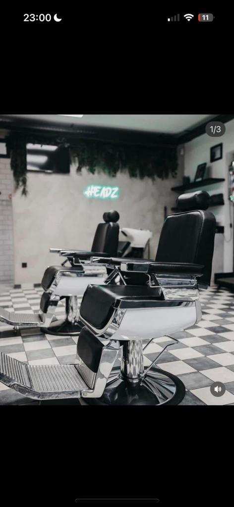 Barbierstoel REM, Huis en Inrichting, Bureaustoelen, Zo goed als nieuw, Ophalen