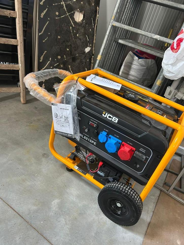 JCB-GNL8010PE - generator, Doe-het-zelf en Bouw, Aggregaten, Nieuw, Benzine, 5 tot 10 kVA, Ophalen