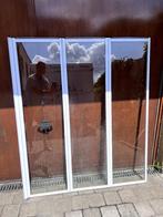 Douchescherm voor op bad  1,4m x 1,2m - perfecte staat, Ophalen, Zo goed als nieuw, Chroom, Bad