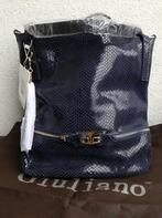 Magnifique sac en cuir bleu neuf !, Bijoux, Sacs & Beauté, Bleu, Enlèvement ou Envoi, Neuf