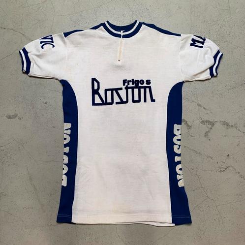 Boston Frigo’s 1981 koerstrui wielertrui, Fietsen en Brommers, Fietsaccessoires | Fietskleding, Overige maten, Ophalen of Verzenden