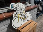 Oude MICHELIN reclame plaat, Verzamelen, Ophalen, Gebruikt, Reclamebord