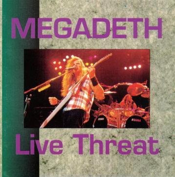 CD MEGADETH - Live Threat - Milton Keynes 1993
