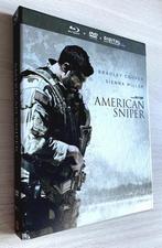 AMERICAN SNIPER (Met OTNL) / BLURAY + DVD // Staat Als NIEUW, Ophalen of Verzenden, Zo goed als nieuw, Actie