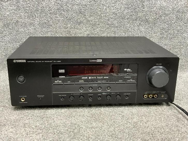 Home cinéma - turner YAMAHA RX-V463, Audio, Tv en Foto, Versterkers en Ontvangers, Zo goed als nieuw, Stereo, 60 tot 120 watt