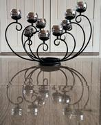 Theelichthouder, Ophalen, 25 tot 50 cm, Zwart, Zo goed als nieuw