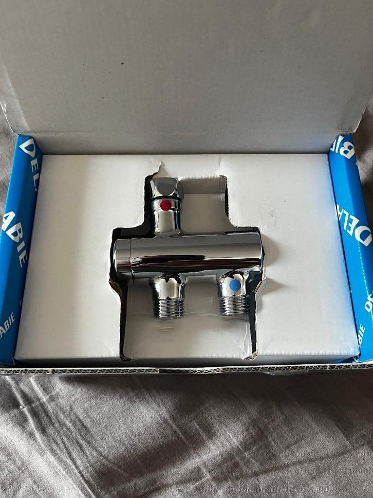DELABIE Premix nano thermostatische mengkraan (chroom), Doe-het-zelf en Bouw, Sanitair, Nieuw, Kraan, Chroom, Ophalen of Verzenden