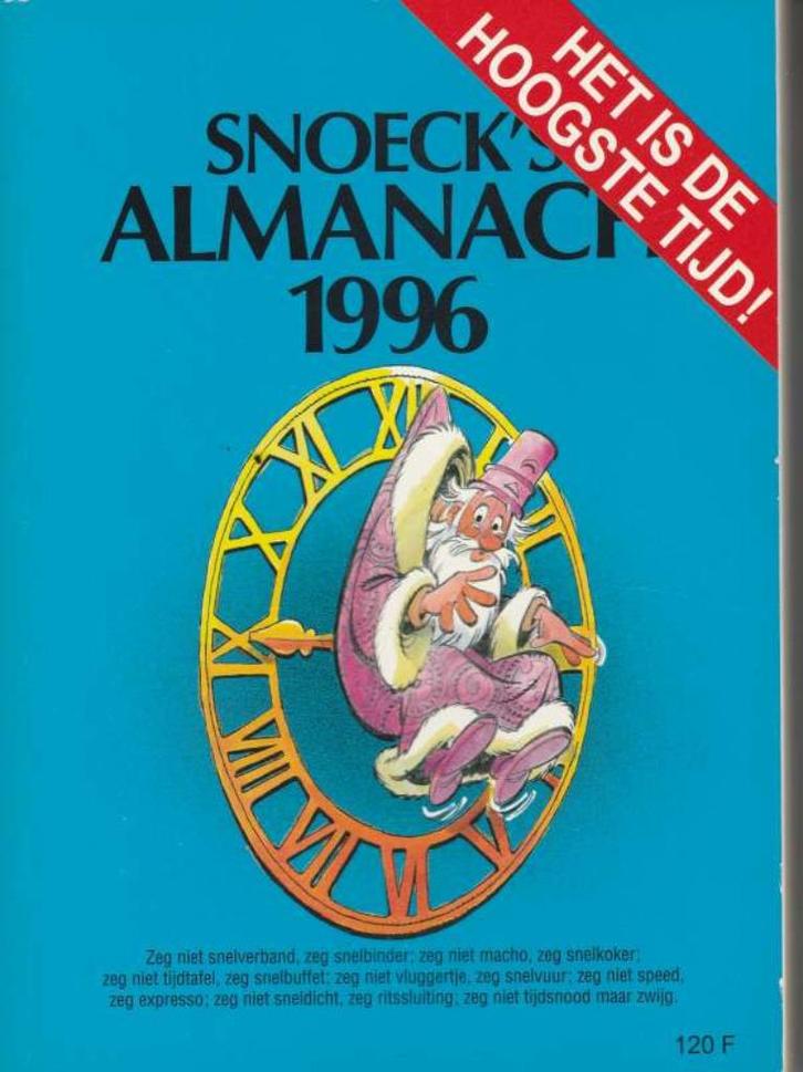 Snoeck's almanach voor 1996 Het is de hoogste tijd, Boeken, Humor, Nieuw, Verhalen, Ophalen of Verzenden