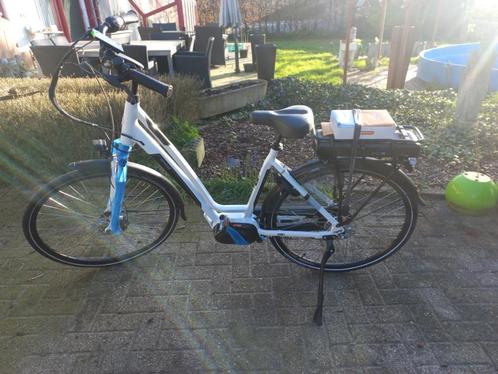 Elektrische dames fiets amslod nieuw, Vélos & Vélomoteurs, Vélos électriques, Neuf, Autres marques, 51 à 55 cm, 50 km par batterie ou plus