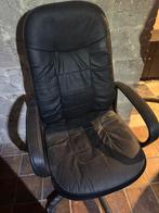 Bureaustoel, Huis en Inrichting, Ophalen, Gebruikt, Zwart, Bureaustoel