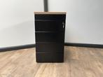 Metalen standcontainer + pennenlade (zwart), Ophalen of Verzenden