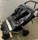 Compleet Mountain Buggy Duet, 2 wiegen, regenhoes, slaap …, Kinderen en Baby's, Kinderwagens en Combinaties, Gebruikt, Verstelbare duwstang
