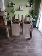 Prachtige tafel met stoelen, Huis en Inrichting, Complete eetkamers, Ophalen, Zo goed als nieuw