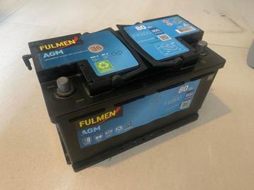 batterie auto fulmen FK800 80 AH beschikbaar voor biedingen