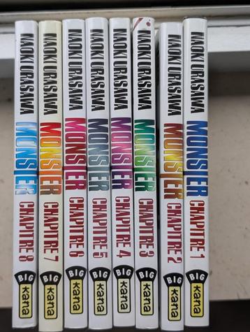 Manga MONSTER t1 à 8 beschikbaar voor biedingen