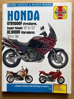 Honda VTR1000F/XL1000V Haynes service & repair manual, Motoren, Honda