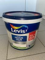 Levis binnenmuur verf mat wit 12 liter ongeopend, Doe-het-zelf en Bouw, Verf, Beits en Lak, Ophalen, Wit, Nieuw, Verf