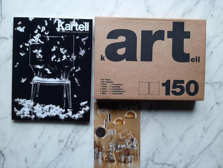 Kartell (3 items), Boeken, Kunst en Cultuur | Fotografie en Design, Nieuw, Ophalen of Verzenden