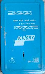 Fabory borenset, Ophalen, Gebruikt