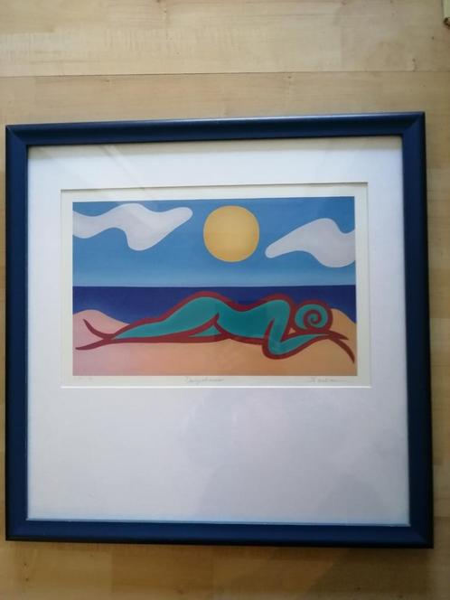 Grafisch werk Daydream van Donna Corbani, Antiek en Kunst, Kunst | Litho's en Zeefdrukken, Ophalen