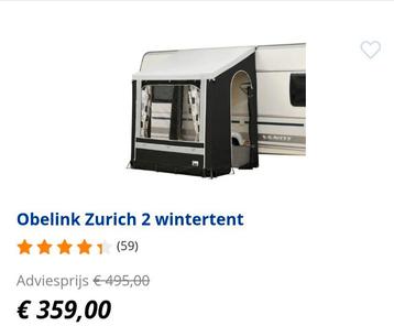 Wintertent Zürich 2 beschikbaar voor biedingen