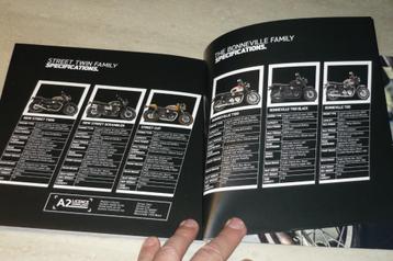 brochure triumph bonneville beschikbaar voor biedingen