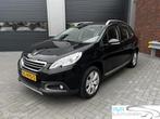 Peugeot 2008 1.2 PureTech Style, Auto's, Gebruikt, 1199 cc, Leder en Stof, Zwart
