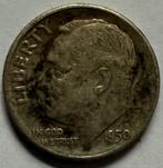 One dime 1950 D USA zilver (.900), Postzegels en Munten, Munten | Amerika, Verzenden, Noord-Amerika, Losse munt, Zilver