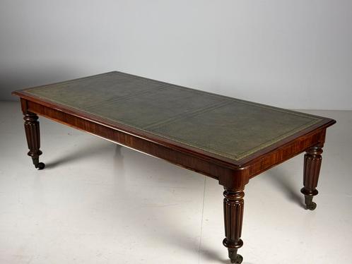 Mahonie Bureau Schrijftafel Engels antiek, Antiek en Kunst, Antiek | Kantoor en Zakelijk, Ophalen